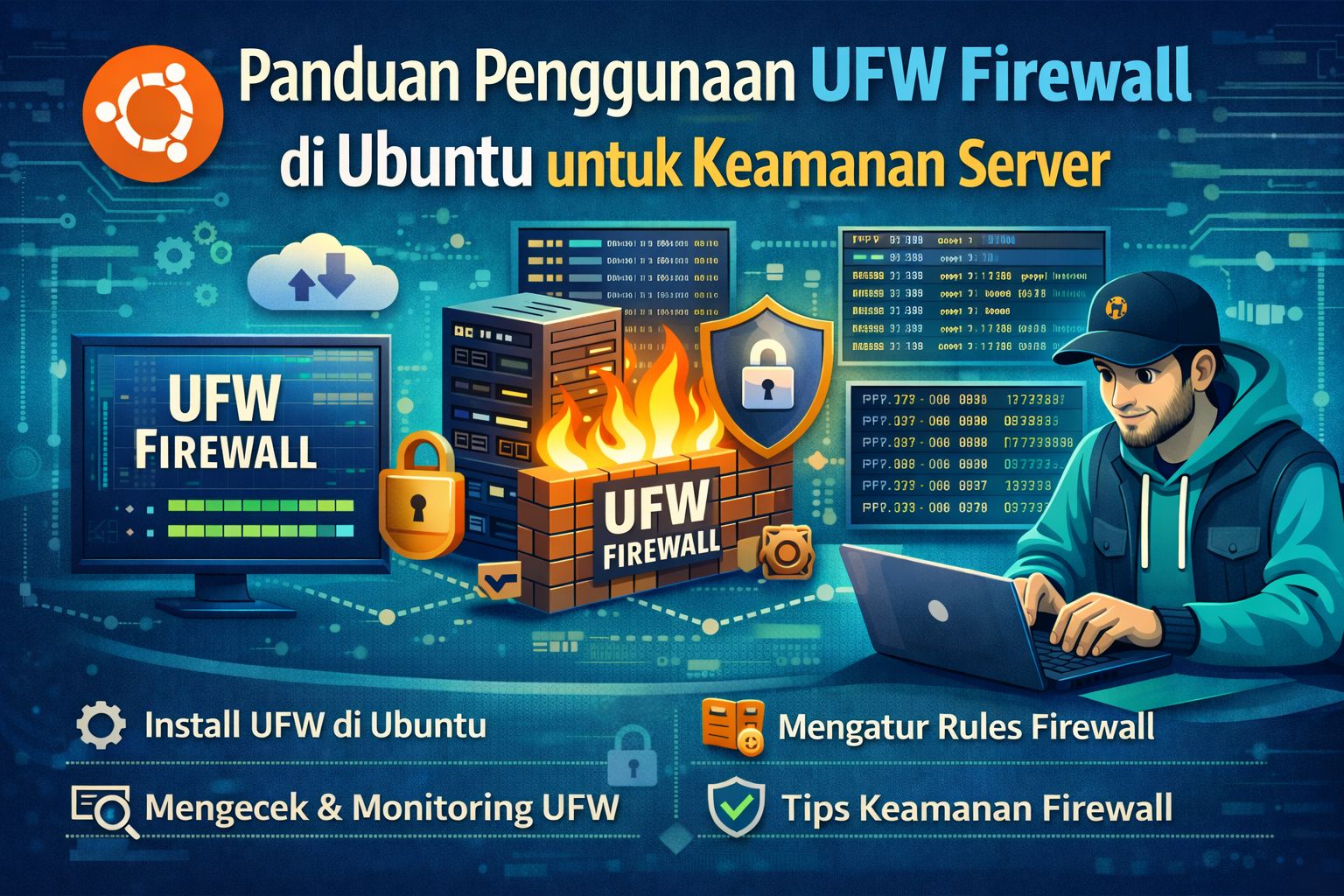 Panduan Penggunaan UFW Firewall di Ubuntu untuk Keamanan Server