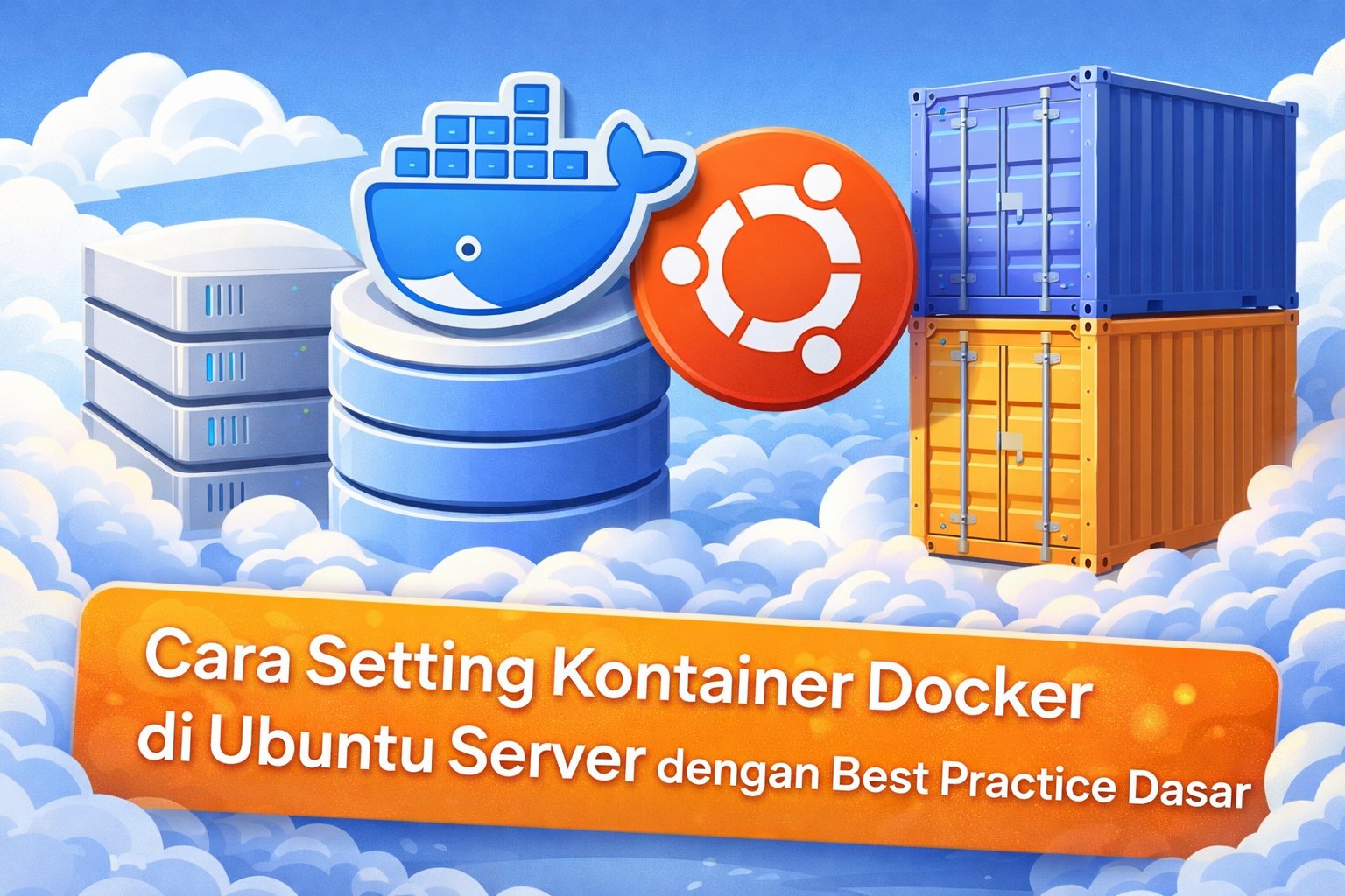 Cara Setting Kontainer Docker di Ubuntu Server dengan Best Practice Dasar