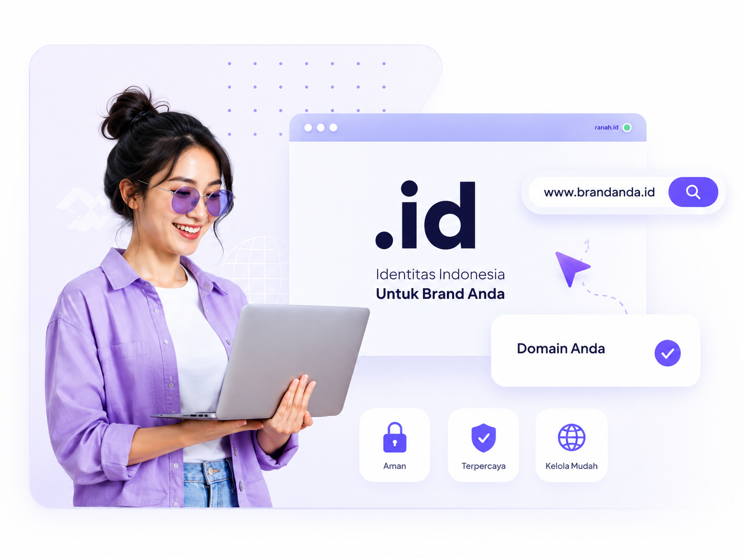Ilustrasi domain .ID